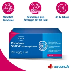 Diclofenac Stada Schmerzgel forte 20 mg/g Gel, 150 g