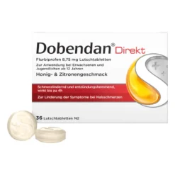 Dobendan Direkt Flurbiprofen 8,75 mg Lutschtabletten, 36 St
