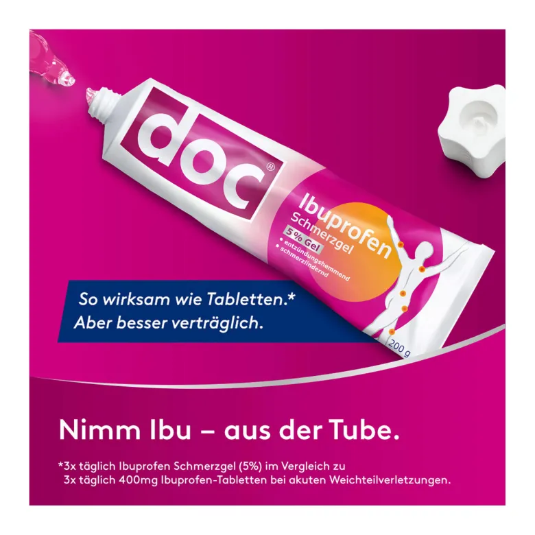 Doc Ibuprofen Schmerzgel, 200 g