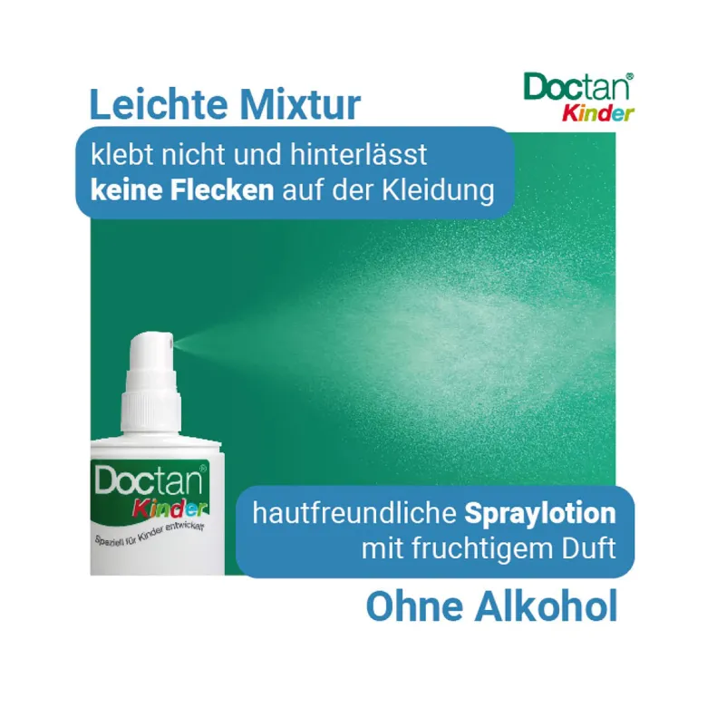Doctan für Kinder Mücken,- Zecken und Stechfliegenschutz, 100 ml