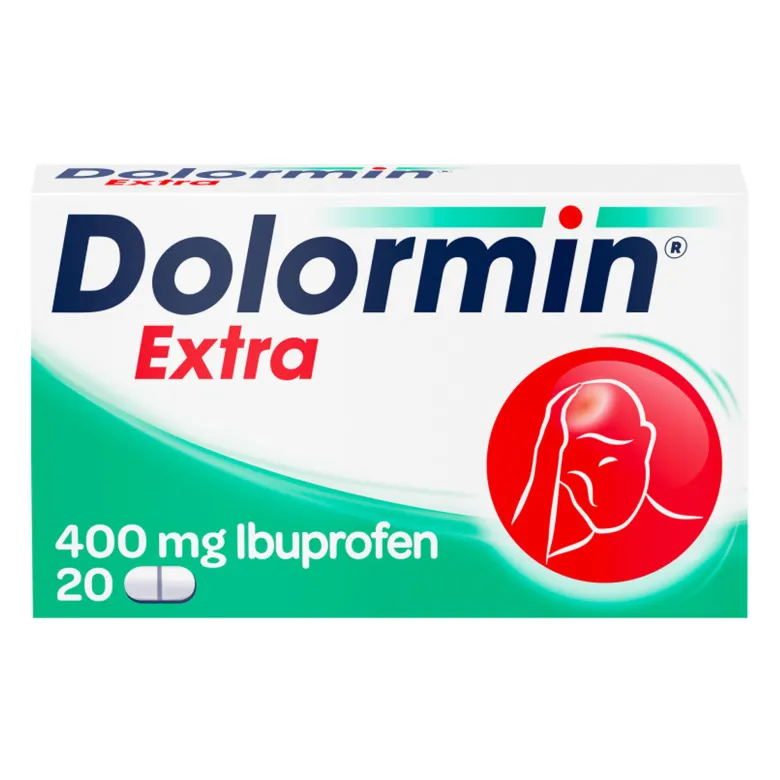 Dolormin Extra bei Schmerzen und Fieber, 20 St