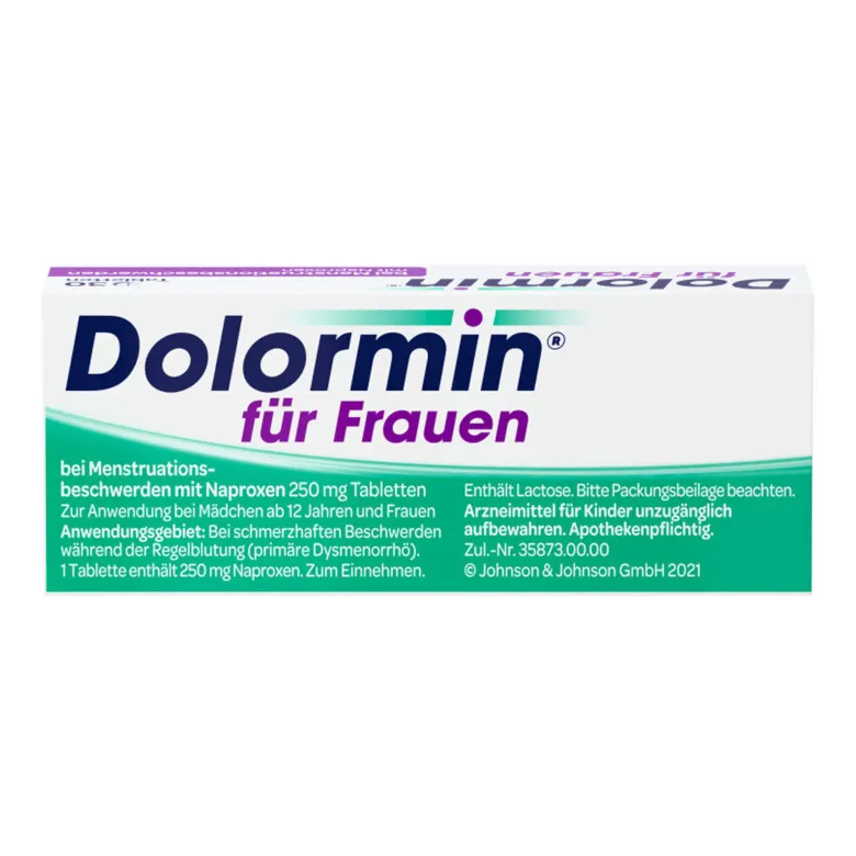 Dolormin für Frauen bei Menstruationsbeschwerden, 30 St