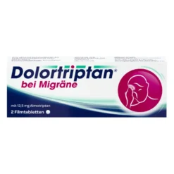 Dolortriptan bei Migräne Filmtabletten, 2 St