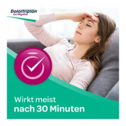 Dolortriptan bei Migräne Filmtabletten, 2 St