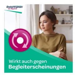 Dolortriptan bei Migräne Filmtabletten, 2 St