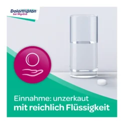 Dolortriptan bei Migräne Filmtabletten, 2 St