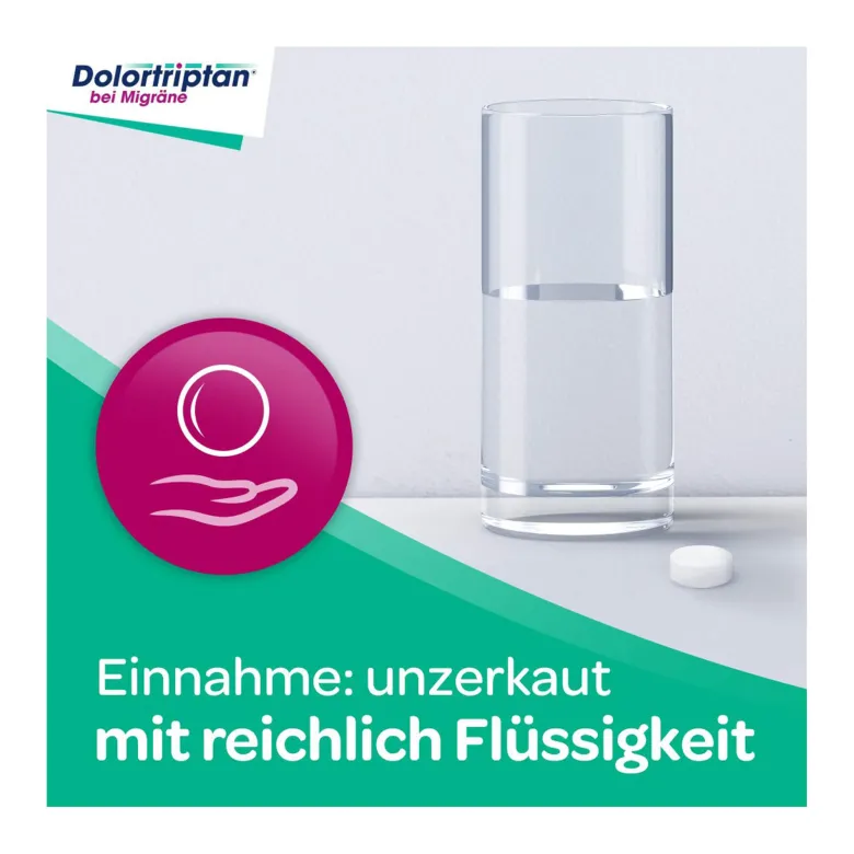 Dolortriptan bei Migräne Filmtabletten, 2 St