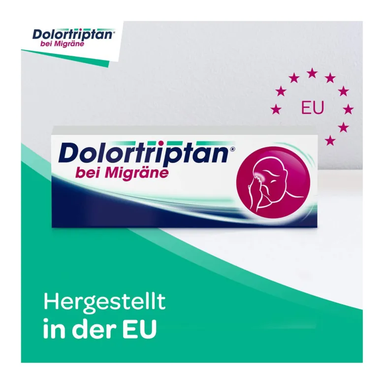 Dolortriptan bei Migräne Filmtabletten, 2 St