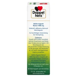 Doppelherz aktiv Abführ-Kapseln Rizinol 1000 mg, 30 St