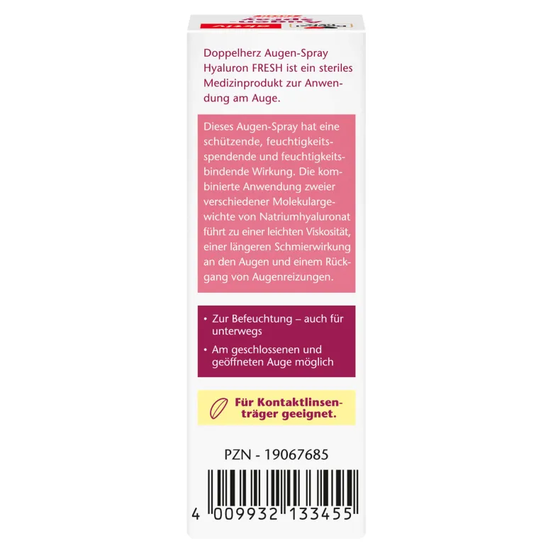 Doppelherz aktiv Augen-Spray Hyaluron Fresh, 10 ml