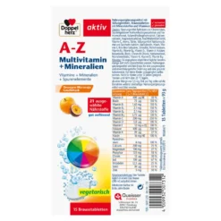 Doppelherz aktiv A-Z Multivitamin+Mineralien Brausetabletten, 15 St