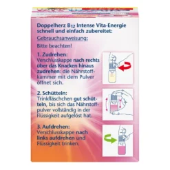 Doppelherz aktiv B12 Intense Vita-Energie Trinkfläschchen, 8 St