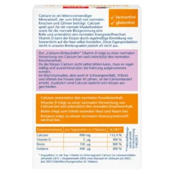 Doppelherz aktiv Calcium 900 + D3 Tabletten, 30 St