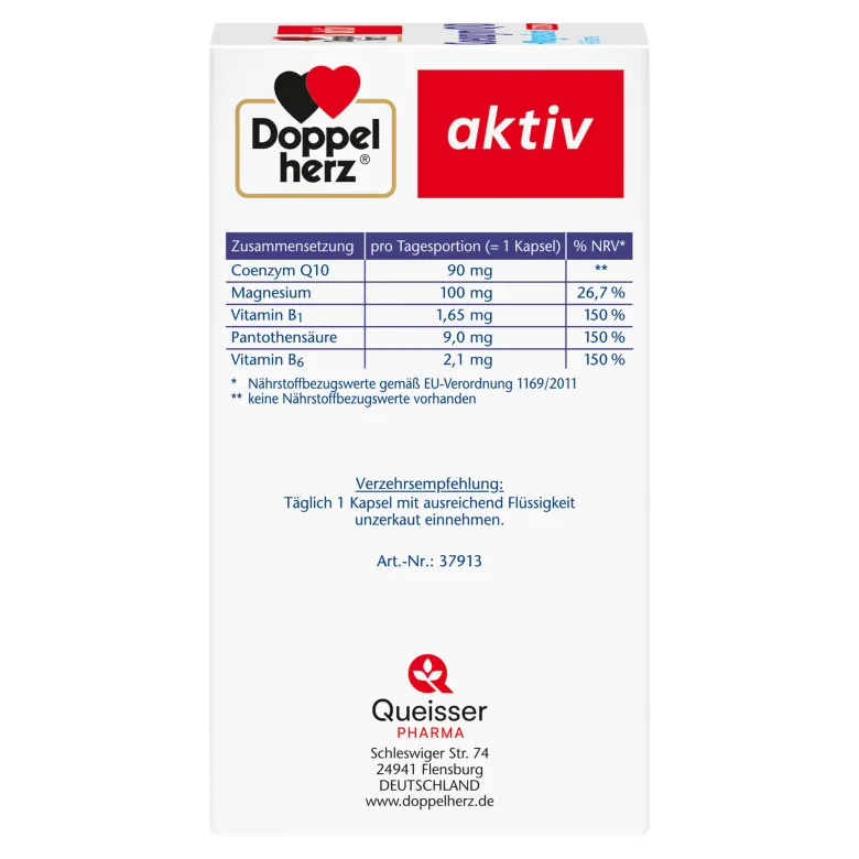Doppelherz aktiv Coenzym Q10 Extra Kapseln, 90 St