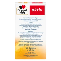 Doppelherz aktiv Curcuma 750 mit Curcumin + Vitamin D3, 60 St