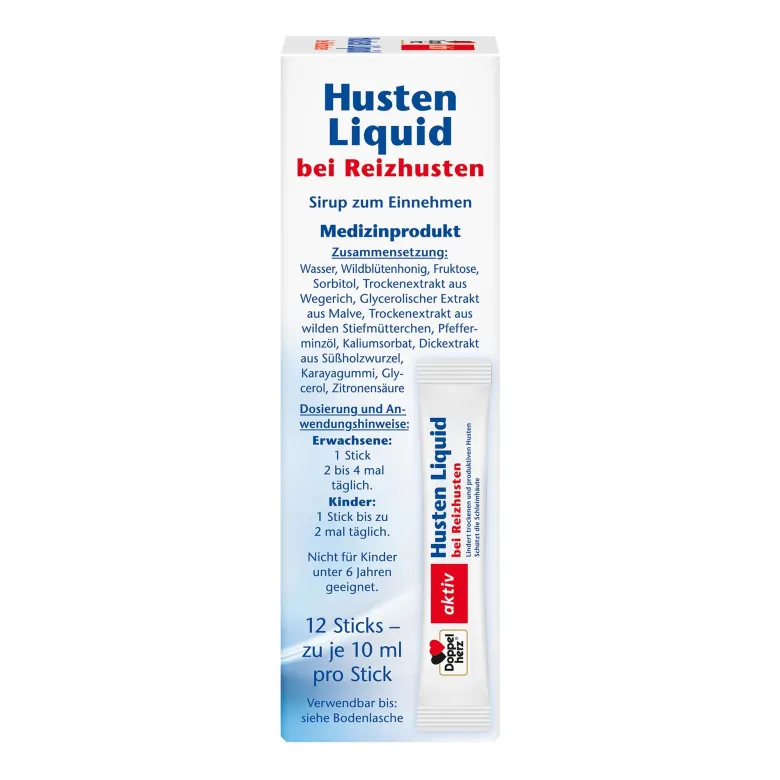 Doppelherz aktiv Husten Liquid Sticks, 12 St