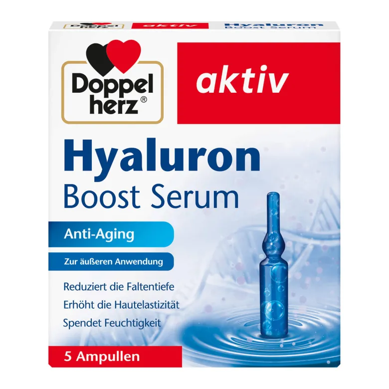 Doppelherz aktiv Hyaluron Boost Serum Ampullen, 5 St