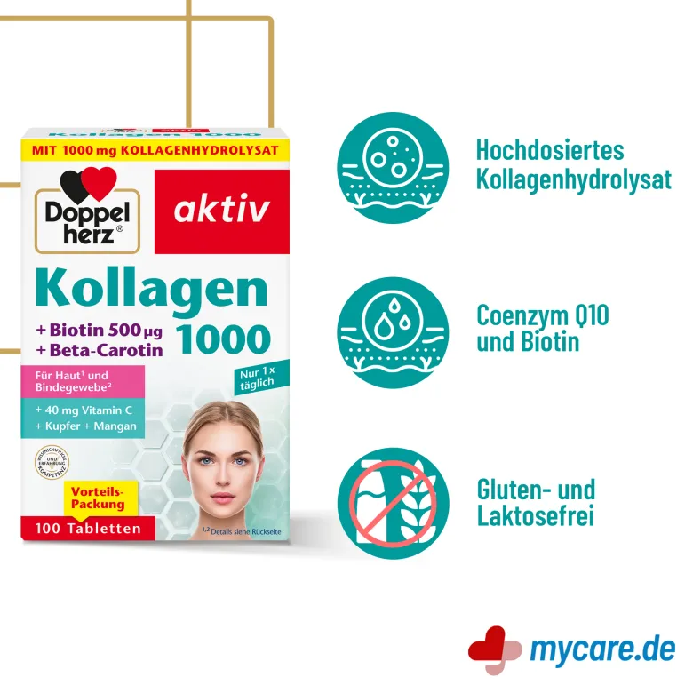 Doppelherz aktiv Kollagen 1000 Tabletten, 100 St