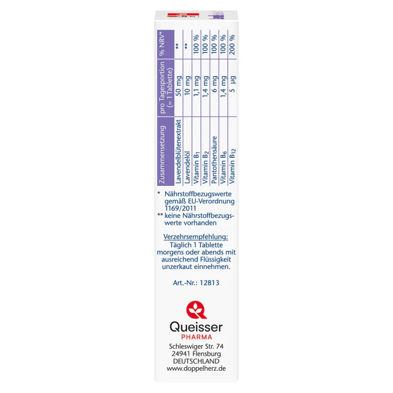 Doppelherz aktiv Lavendel Extrakt+Öl Tabletten, 30 St