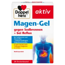 Doppelherz aktiv Magen-Gel gegen Sodbrennen und bei Reflux, 20X10 ml