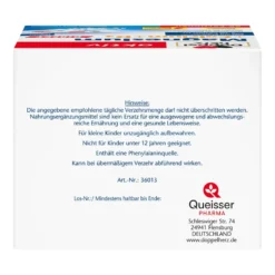 Doppelherz aktiv Magnesium+Calcium+D3 DIRECT Sticks, 60 St