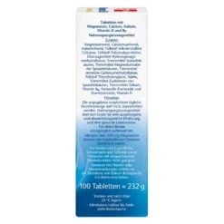Doppelherz aktiv Magnesium 500+Calcium+Kalium Tabletten, 100 St