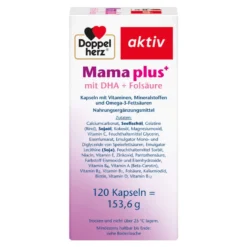 Doppelherz aktiv Mama plus+ mit DHA und Folsäure Kapseln, 120 St