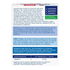 Doppelherz aktiv Melatonin Intense Granulat, 20 St