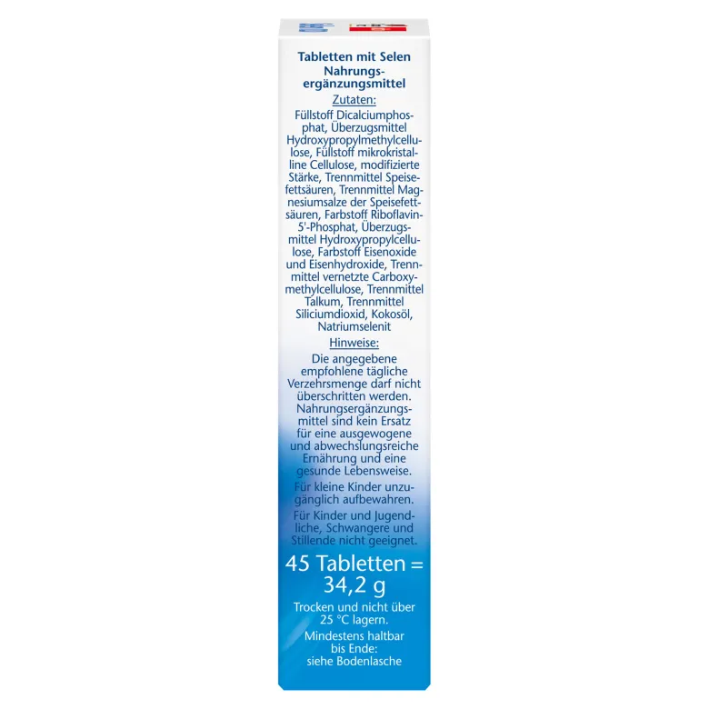 Doppelherz aktiv Selen 120 2-Phasen Depot-Tabletten, 45 St