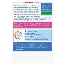 Doppelherz aktiv Selen 120 2-Phasen Depot-Tabletten, 45 St
