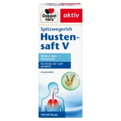 Doppelherz aktiv Spitzwegerich Hustensaft V, 150 ml