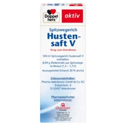 Doppelherz aktiv Spitzwegerich Hustensaft V, 150 ml