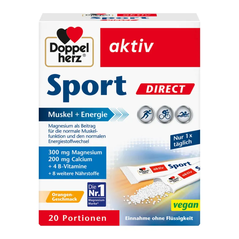 Doppelherz aktiv Sport DIRECT Granulat, 20 St