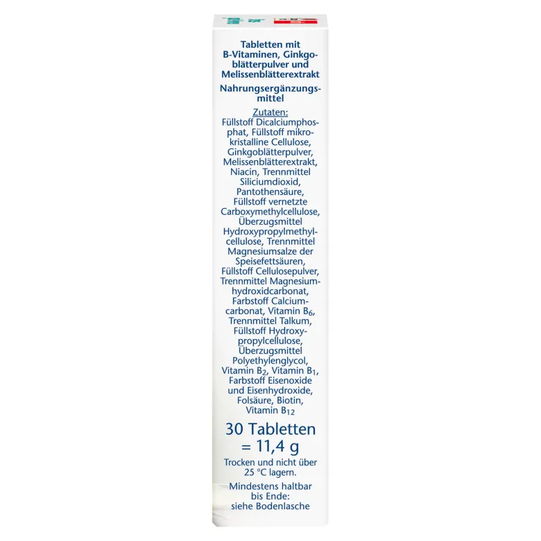 Doppelherz aktiv Stress - gute Nerven Tabletten, 30 St