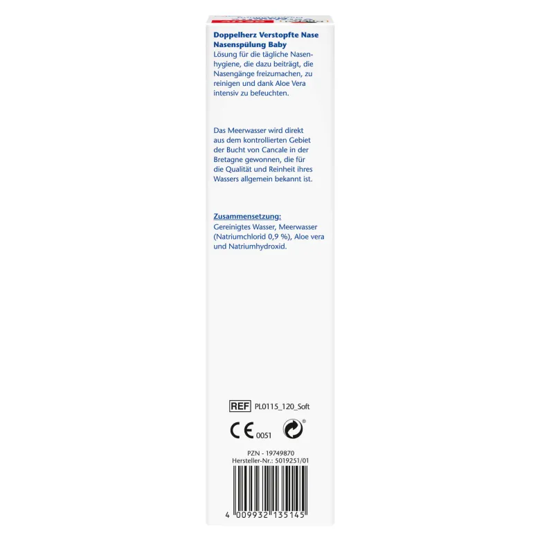 Doppelherz aktiv Verstopfte Nase Nasenspülung Baby, 120 ml