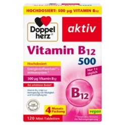 Doppelherz aktiv Vitamin B12 500 µg Tabletten, 120 St