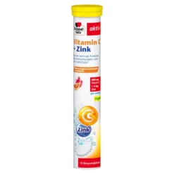 Doppelherz aktiv Vitamin C+Zink Brausetabletten, 15 St