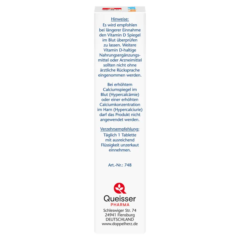 Doppelherz aktiv Vitamin D 1.000 I.E. Extra Tabletten, 45 St
