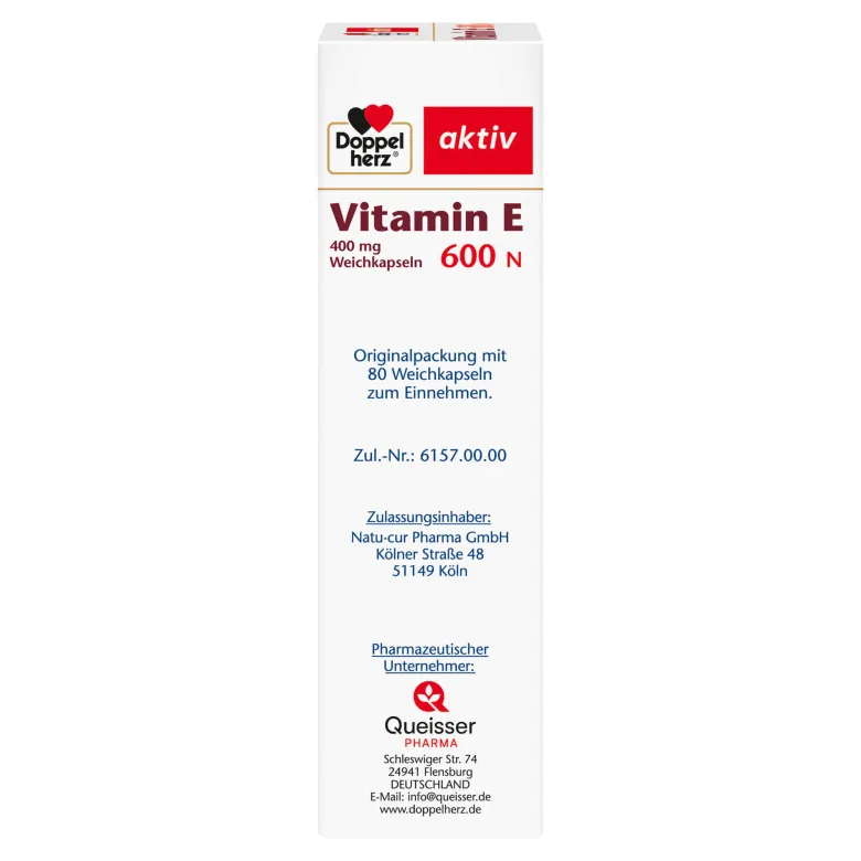 Doppelherz aktiv Vitamin E 600 N, 80 St