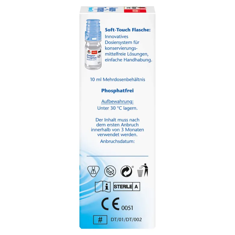 Doppelherz Augen-Tropfen Hyaluron 0,2%, 10 ml