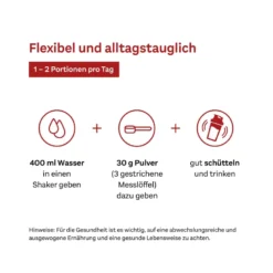 Doppelherz Clear Whey Iso Protein Pfirsich-Eistee, 300 g