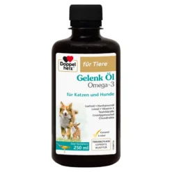Doppelherz für Tiere Gelenk Öl Omega-3 für Katzen und Hunde, 250 ml
