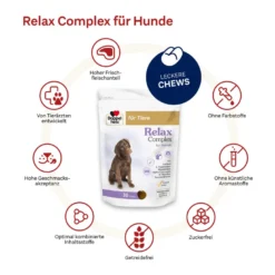 Doppelherz für Tiere Relax Complex Chews für Hunde, 30 St