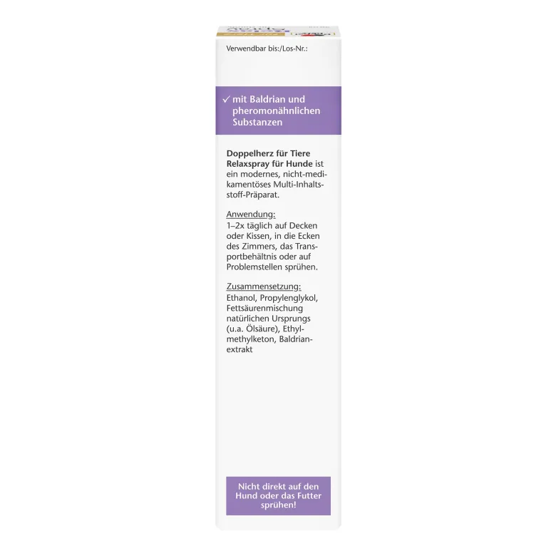 Doppelherz für Tiere Relaxspray für Hunde, 90 ml