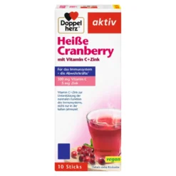 Doppelherz Heiße Cranberry aktiv, 10 St
