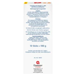 Doppelherz Heiße Zitrone mit Vitamin C + Zink, 10 St
