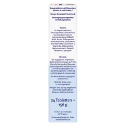 Doppelherz Magnesium 400 Citrat system Brausetabletten, 24 St