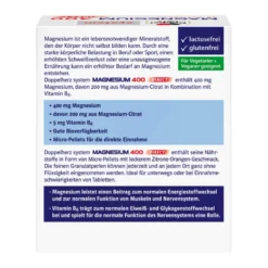 Doppelherz Magnesium 400 Direct system Pellets, 30 St