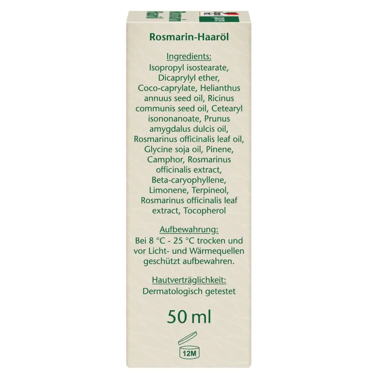 Doppelherz pure Rosmarin Haaröl, 50 ml
