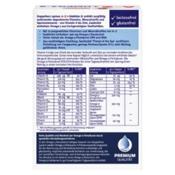 Doppelherz system A-Z+Omega-3 all-in-one Kapseln, 30 St